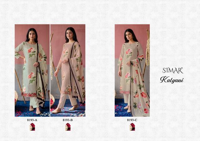 Glossy simar kalyani wholesale bazaar dress materials